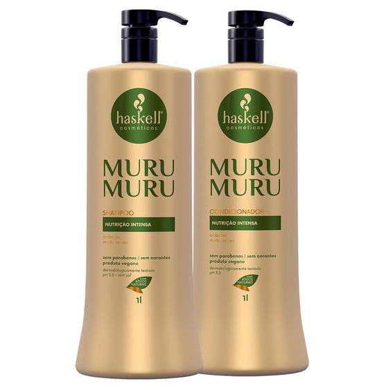 Imagem de Kit Haskell Murumuru Shampoo E Condicionador 1Litro