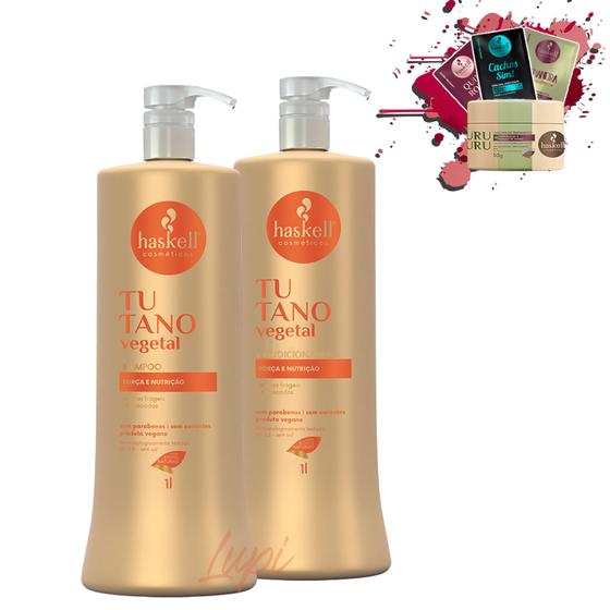 Imagem de Kit Haskell Tutano Shampoo e Condicionador 1l