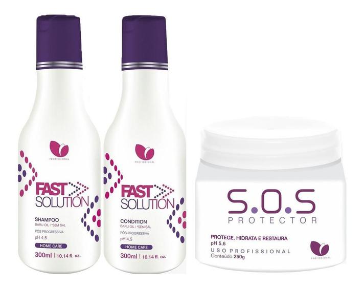 Imagem de Kit Hidratação Profunda Capilar 850 Ml Therapy Hair Sos