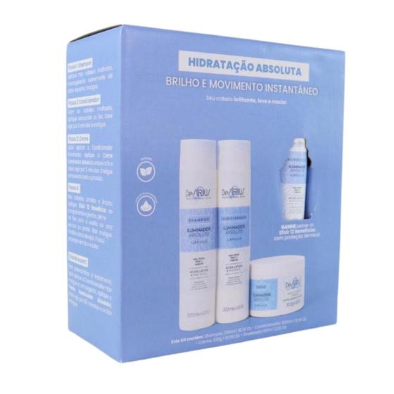 Imagem de Kit Hidratação Profunda Shamp, Cond, Mask e Finalizador 60ml