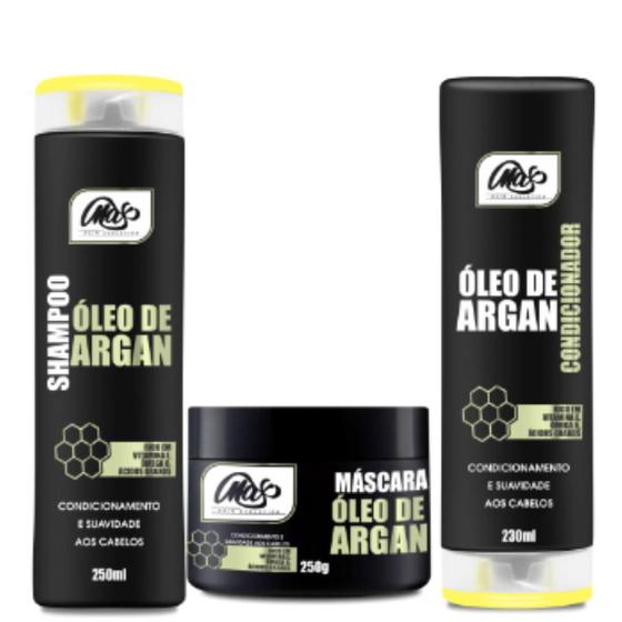 Imagem de Kit Hidratação  Shampoo Condicionador e Máscara Oléo de Argan 3x300ML