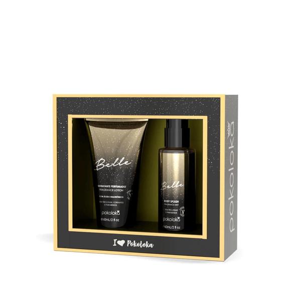 Imagem de Kit Hidratante + Body Splash Belle 60ml - Pokoloka