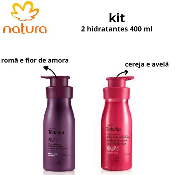 Imagem de Kit hidratante natura todo dia 400ml - 2unidades