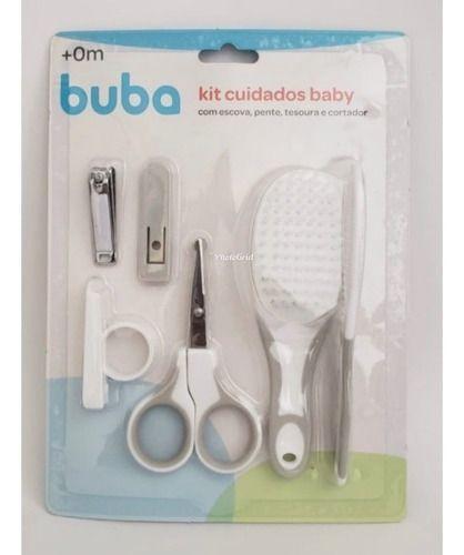 Imagem de Kit Higiene 6 Peças - Cinza - Buba