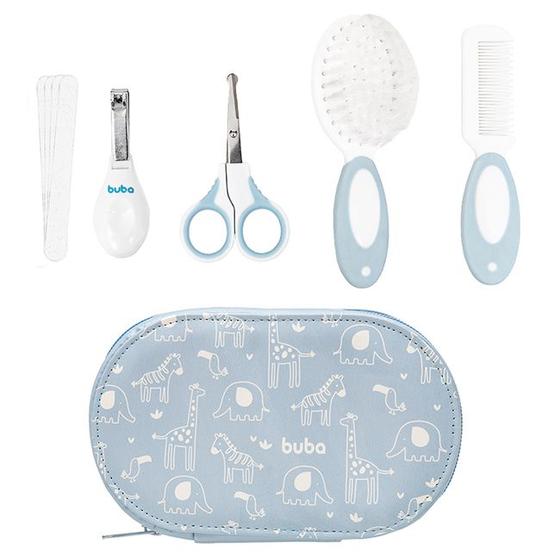 Imagem de Kit Higiene Cuidados Para O Bebê 5 Peças Com Estojo 0m+ Buba