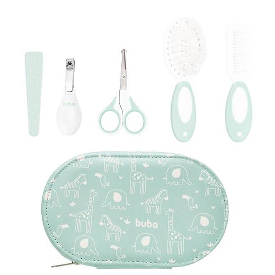 Imagem de Kit Higiene Cuidados Para O Bebê 5 Peças Com Estojo 0m+ Buba