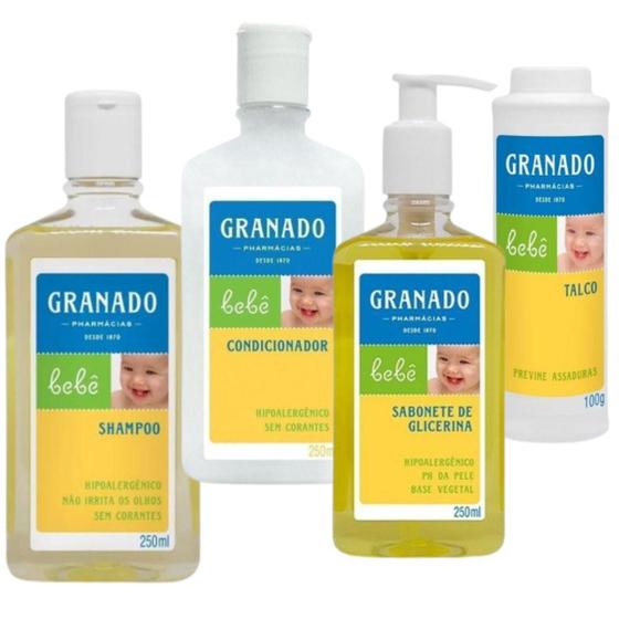 Imagem de Kit Higiene hora do banho - Granado bebê com 4 produtos