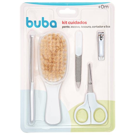 Imagem de Kit higiene pessoal Buba 5 itens branco 13611