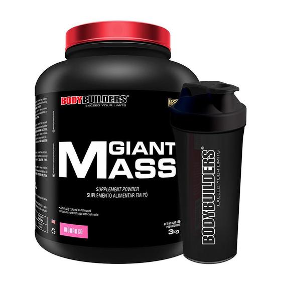 Imagem de Kit Hipercalórico Giant Mass 3Kg