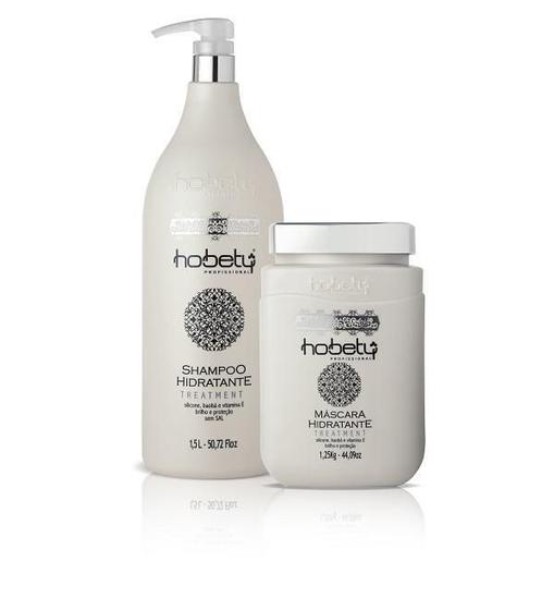 Kit Hobety Hidratante Shampoo 1,5Lt + Mascara 1,25Kg Menor preço em Kit Hobety Hidratante Shampoo 1,5Lt + Mascara 1,25Kg