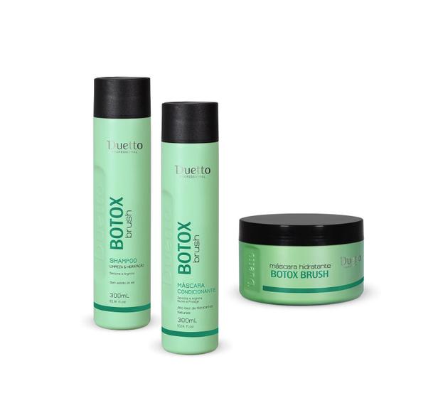 Kit Home Care Botox Brush Duetto Menor preço em Kit Home Care Botox Brush Duetto