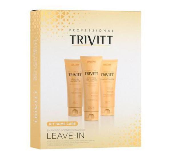 Imagem de Kit home care com leave-in trivitt  2023 - Itallian Hairtech