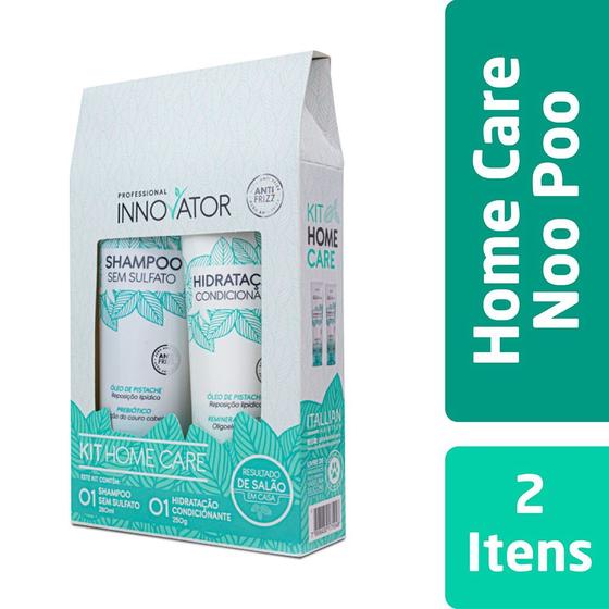 Imagem de Kit Home Care Innovator com Shampoo 280ml + Hidratação 250g  Itallian Hairtech