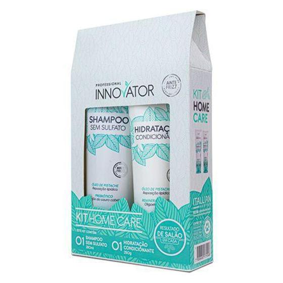 Imagem de Kit Home Care  Shampoo 280ml & Hidratação Condicionante 250g  Itallian Hairtech - INNOVATOR