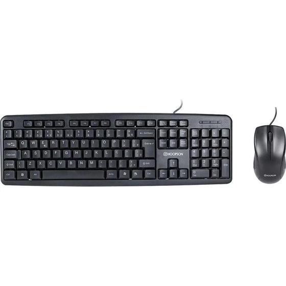 Kit Teclado e Mouse Usb Tpc-052k Hoopson