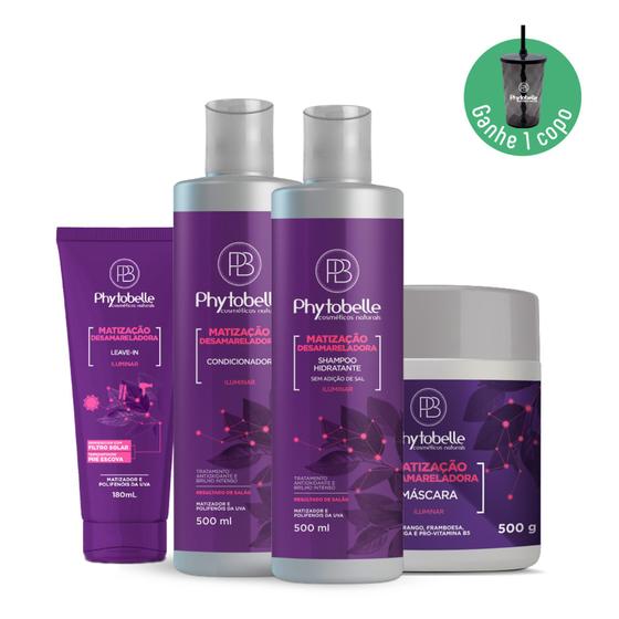 Imagem de Kit Iluminar Revitalizante 500ml - Phytobelle