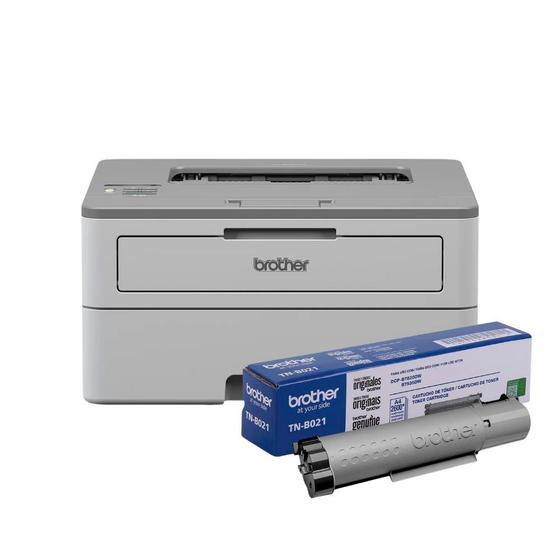 Imagem de Kit Impressora Mono Duplex Wi Fi Hlb2080dw + Toner Tnb021 2600 Pág Brother