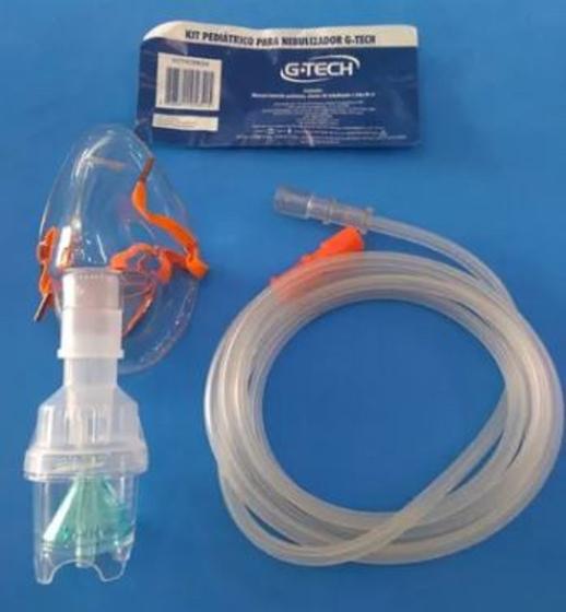 Kit Inalador G Tech Mascara Adulto Câmera Tubo GTech Inalador