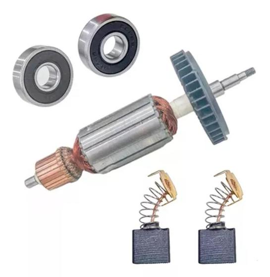 Imagem de Kit Induzido Compatível Lixadeira Makita Sa7000 220v