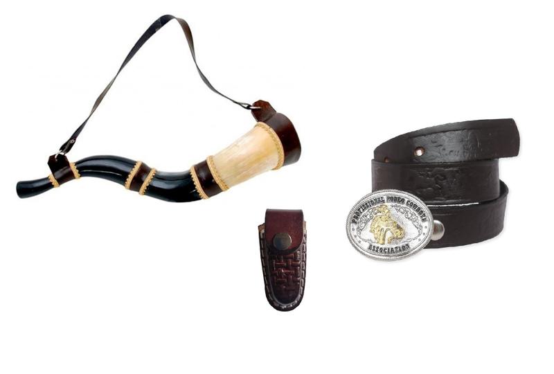 Imagem de Kit Infantil Cowboy Com Berrante + Cinto + Bainha Top