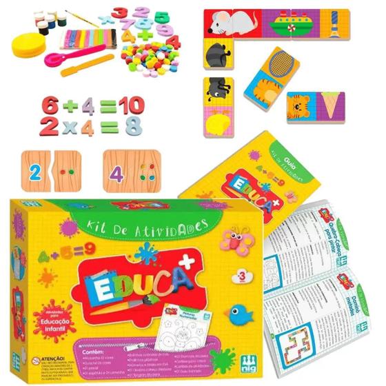 Imagem de Kit Infantil De Atividades Educativo - Nig Brinquedos