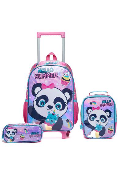 Imagem de Kit infantil mochila + lancheira + estojo - perfect for you