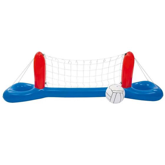 Imagem de Kit Inflável Vôlei Piscina Mor Play Center Com Rede E Bola