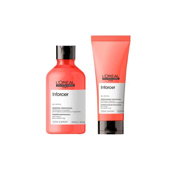 Imagem de Kit Inforcer - Shampoo inforcer 300ml + Condicionador inforcer 200ml