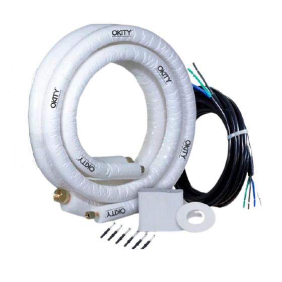 Kit Instalação  Ar Condicionado Split Inverter 9000 a 12000  BTU/h 2 Metros CB-0102FP  - Bivolt é boa?
