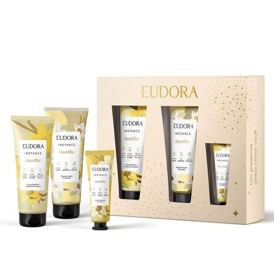 Imagem de Kit Instance Baunilha Eudora ( 3 itens )