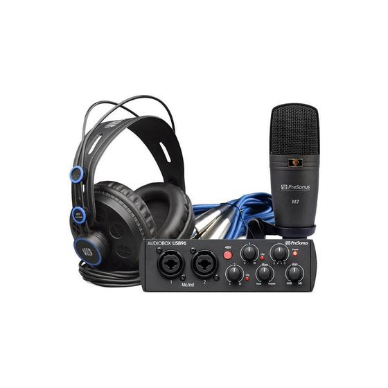 Imagem de Kit Interface Áudio Presonus Audiobox 96 25 Anos Studio Usbc