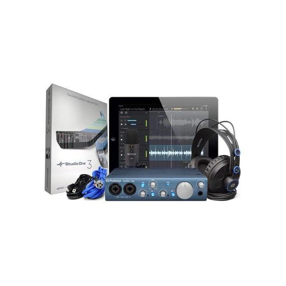 Imagem de Kit Interface de Áudio Profissional Presonus Audiobox iTwo