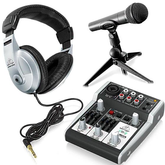 Imagem de Kit Interface Podcastudio 2 USB Behringer