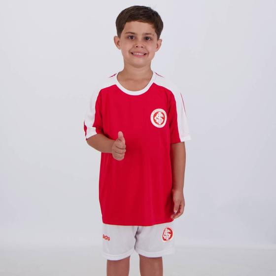 Imagem de Kit Internacional Colorado Infantil Vermelho e Branco