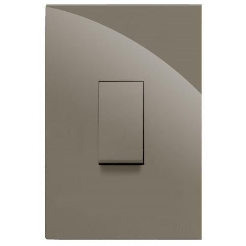 Imagem de Kit Interruptor Simples Vertical 4X2 Brg10862-6Fe