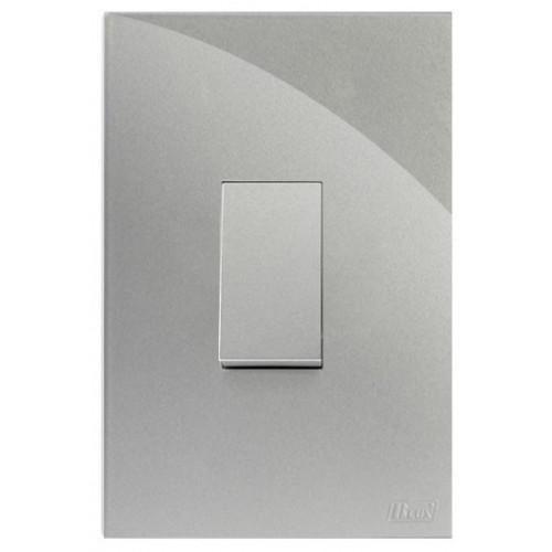Imagem de Kit Interruptor Simples Vertical 4X2 Brg10864-2Pr