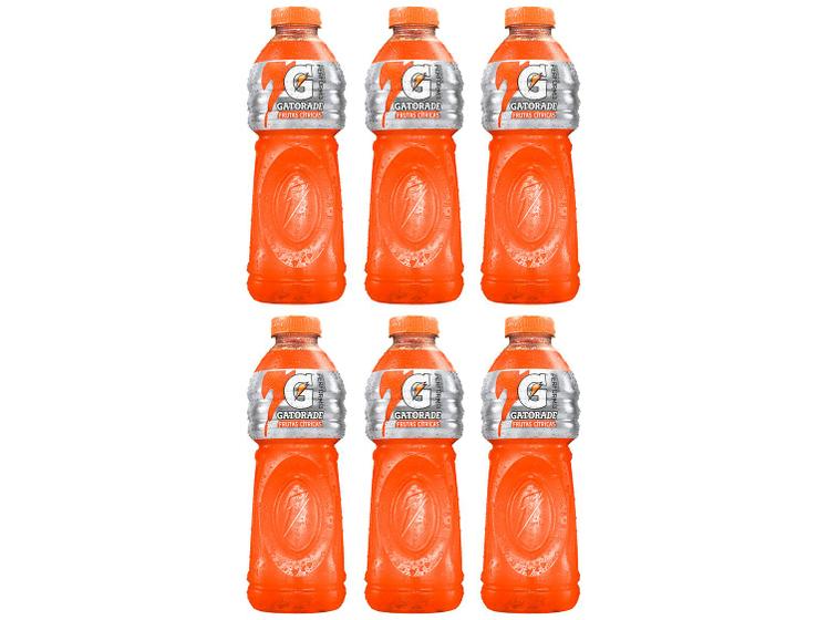 Kit Isotônico Gatorade Frutas Cítricas 500ml – 6 Unidades