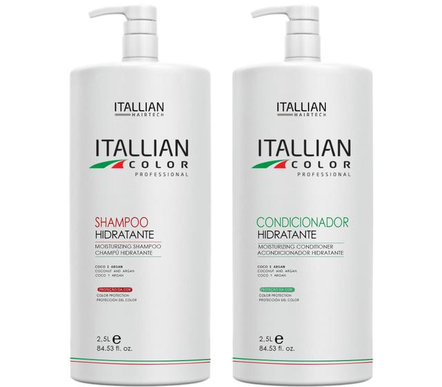 Imagem de Kit Itallian Lavatório Shampoo E Condicionador 2,5 Litros Cada