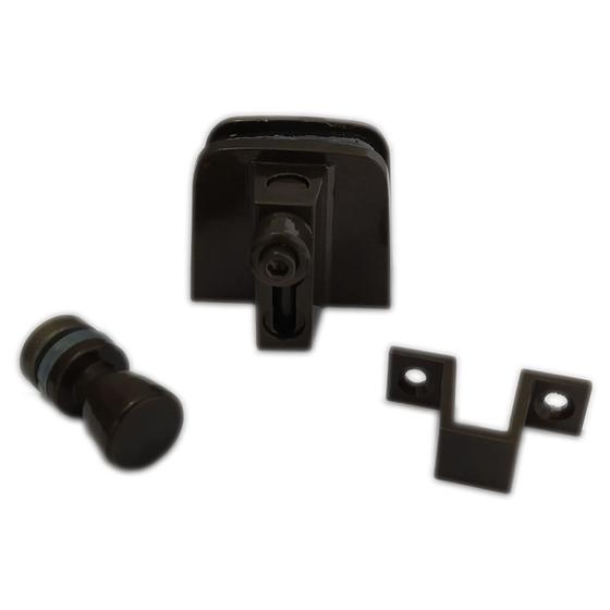 Imagem de Kit janela blindex de correr com 2 folhas - Bronze