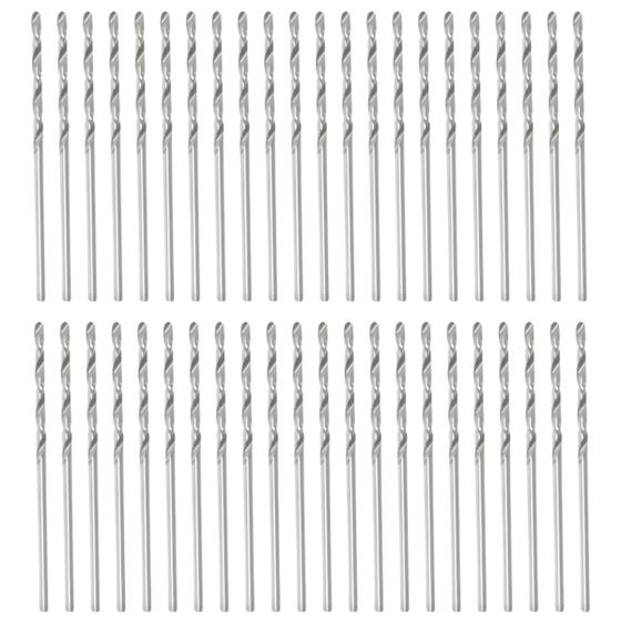 Imagem de Kit Jogo 100 Brocas Aço Rápido 1.5mm Metal Ferro Atacado