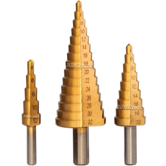 kit-jogo-3-brocas-escalonadas-tit-nio-4-12-4-20-4-32mm-espiral-hss
