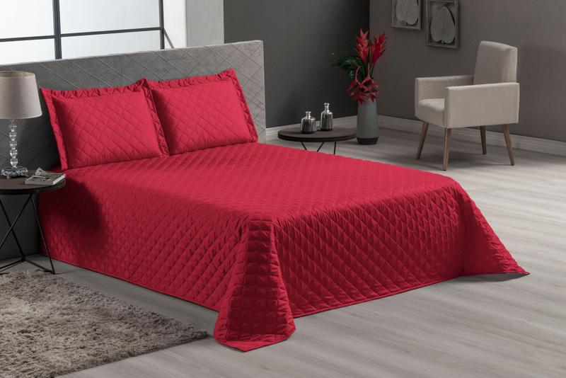 Imagem de Kit Jogo De Cama Cobre Leito Casal Queen 2,50 X 2,20 Veneza