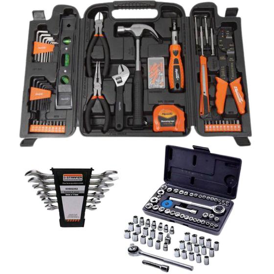 Kit Jogo De Ferramentas Fasterr 175 Pcs C/ Soquetes E Chaves é boa?