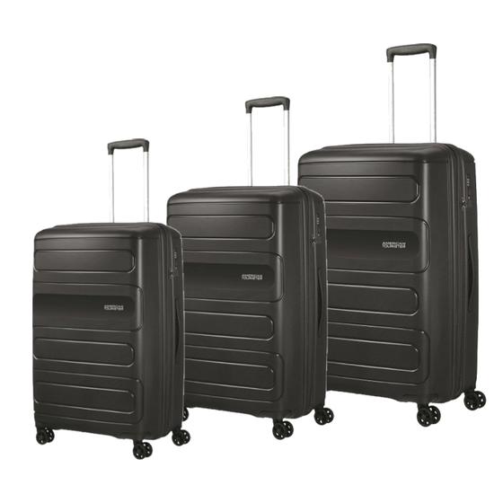 Imagem de Kit Jogo de Malas de Viagem Polipropileno Expansível Roda 360 Cadeado TSA AT Sunside By Samsonite-PT