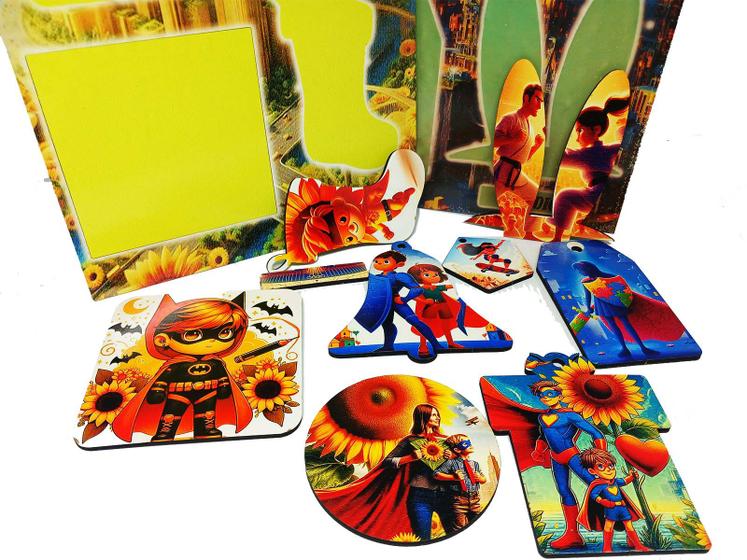 Imagem de Kit Jogos das Sombras e Jogo da Memória Baixa Visão para Crianças Atipicas 6 pares