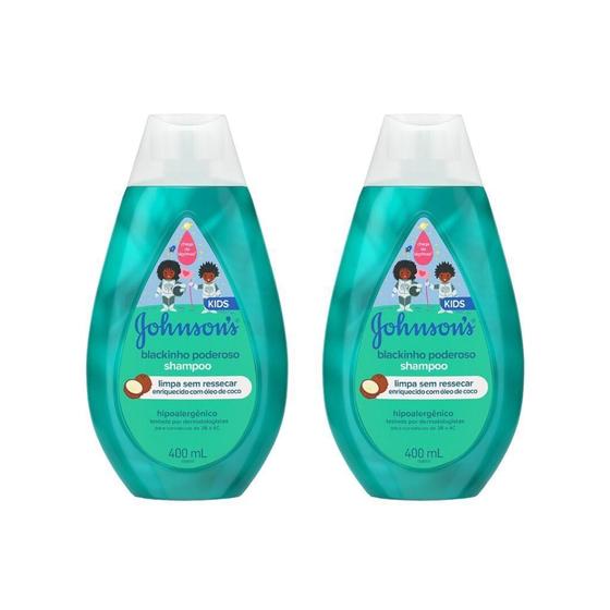 Imagem de Kit Johnson 2 Shampoo 400Ml Blackinho Poderoso