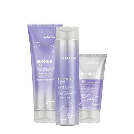 Imagem de Kit Joico Blonde Life Violet Smart Release Home Care (3 Produtos)