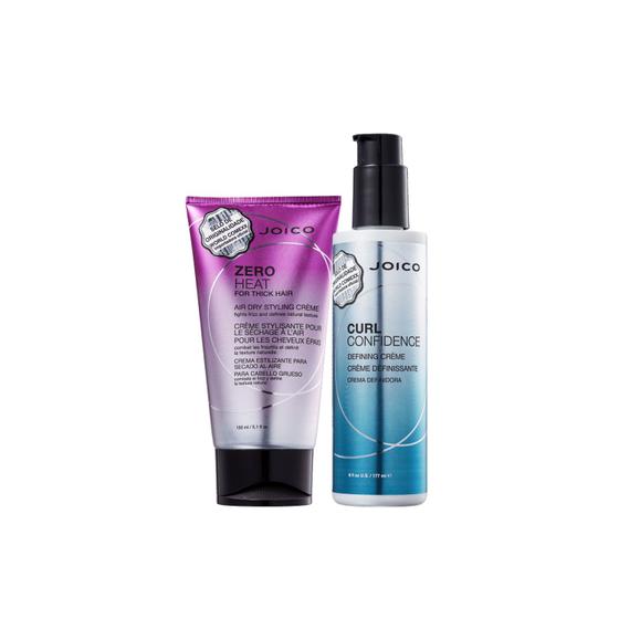 Imagem de Kit Joico Curl Confidence Zero Heat Thick Hair (2 produtos)