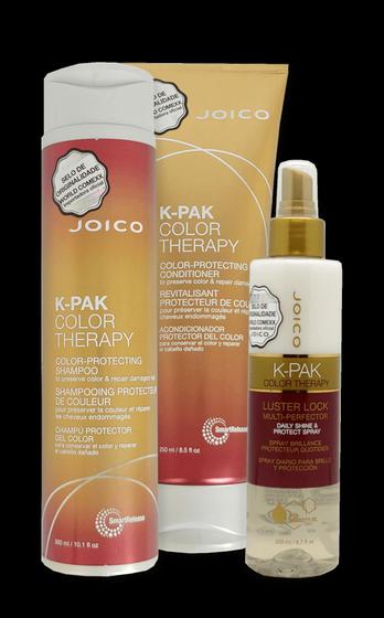 Imagem de Kit Joico K-PAK Color Therapy Shampoo Condicionador Leave-in