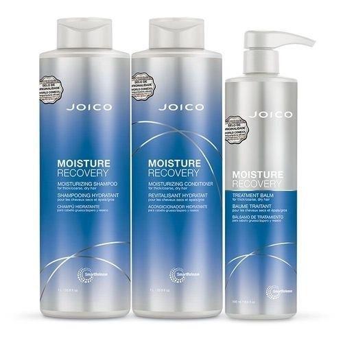 Kit Joico Shampoo Moisture Recovery 1L+ Condicionador 1L + Mascara